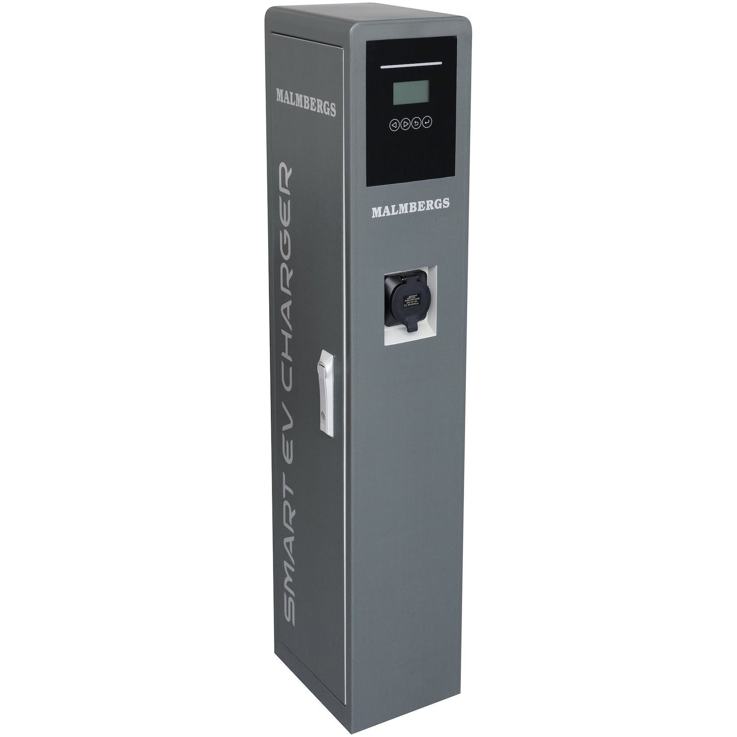 Evon Pole, Dual elbil oplader 2x22kW, WiFi/4G/Ethernet, Type 2