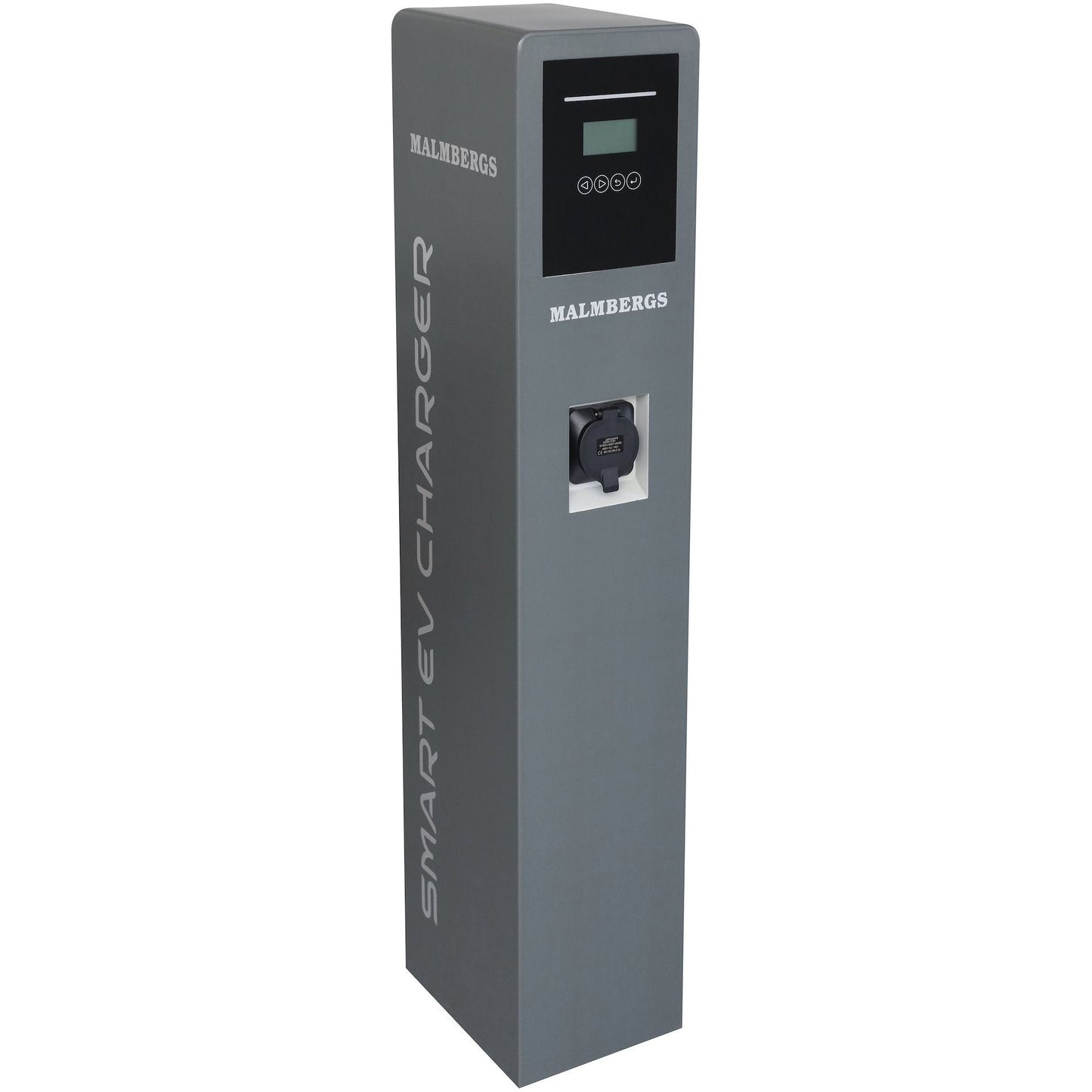 Evon Pole, Dual elbil oplader 2x22kW, WiFi/4G/Ethernet, Type 2