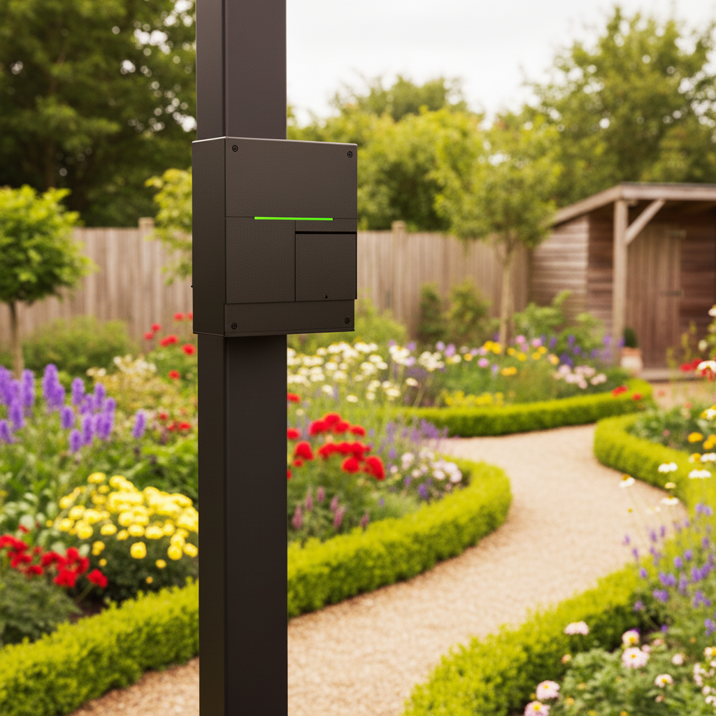 Ladeboks Evon Start, 11-22kW, Udtag, Type 2