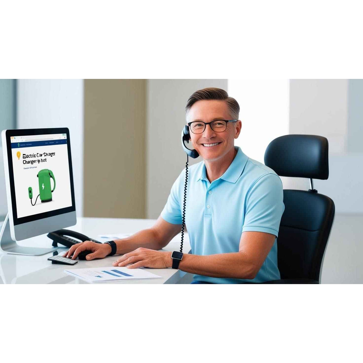 Telefon support til elbiloplader